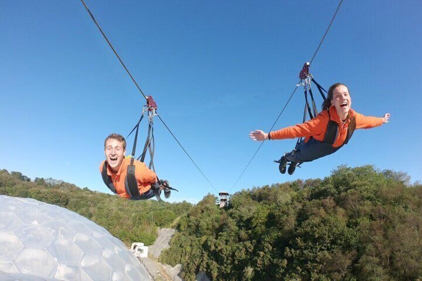 England's Fastest Zipline in Cornwall