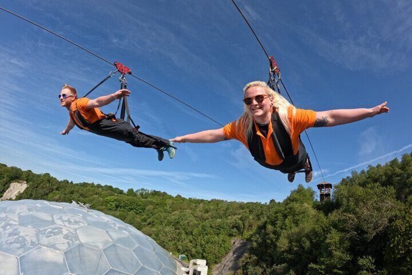 England's Fastest Zipline in Cornwall