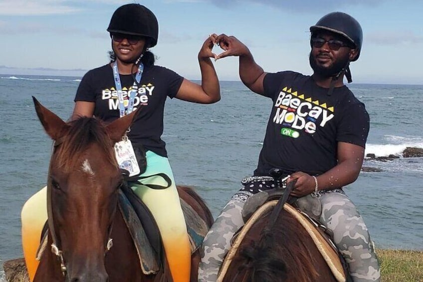 1 hour Beach Ride Horseback Experience