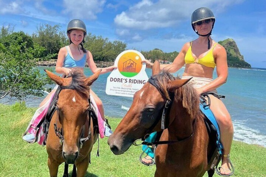 1 hour Beach Ride Horseback Experience