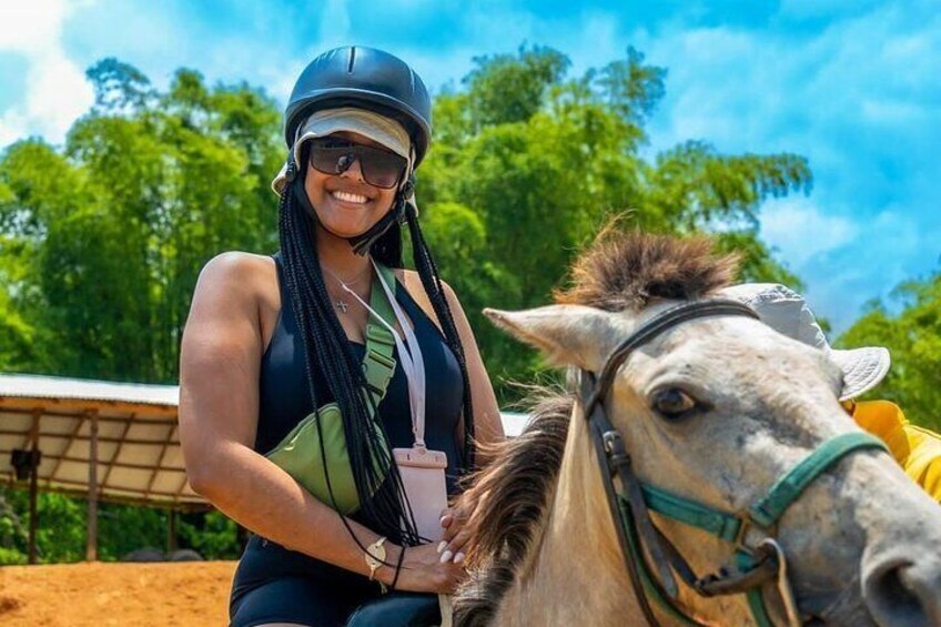 ATV Zipline and Horseback Riding Full Day Adventure Combo