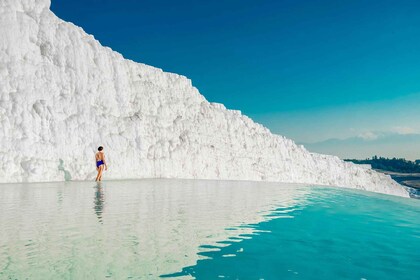 Alanyasta: Pamukkale ja Hierapolis päiväretki lounaalla