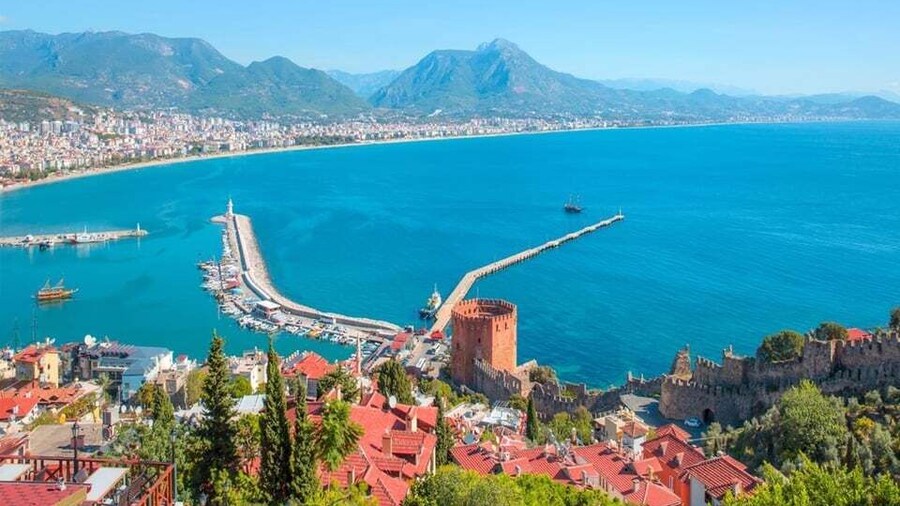 From City of Side: Alanya Tour with Lunch, Boat & Cable Car
