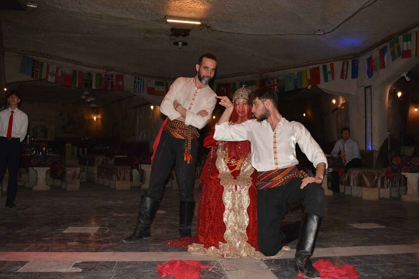 Picture 2 for Activity Cappadocia: Traditional Turkish Performance Night with Drink