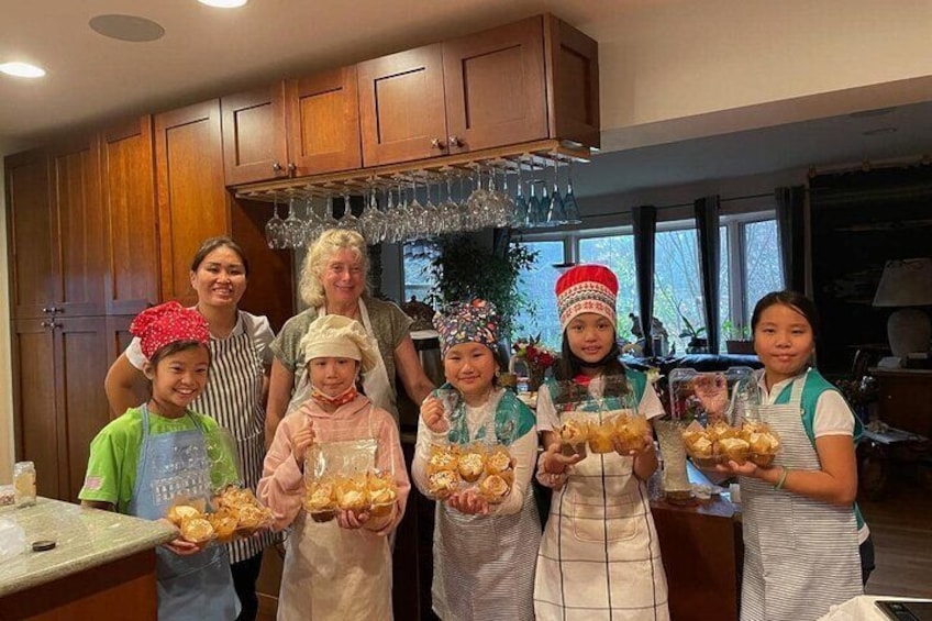 Cooking or Baking Lesson with a Maryland Local Karen in her Home