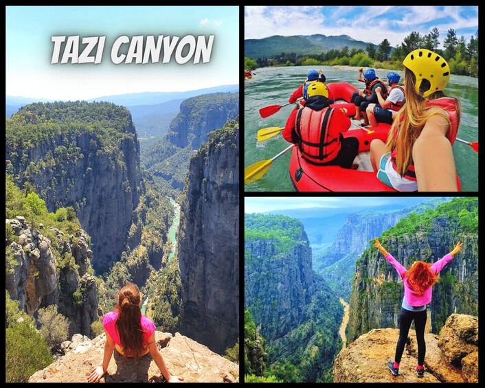 Picture 3 for Activity Tazı Canyon & Rafting Tour Combo Adventure