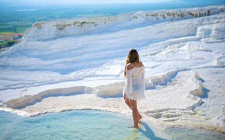 From Marmaris: Pamukkale Cotton Castle & Hierapolis Day Trip