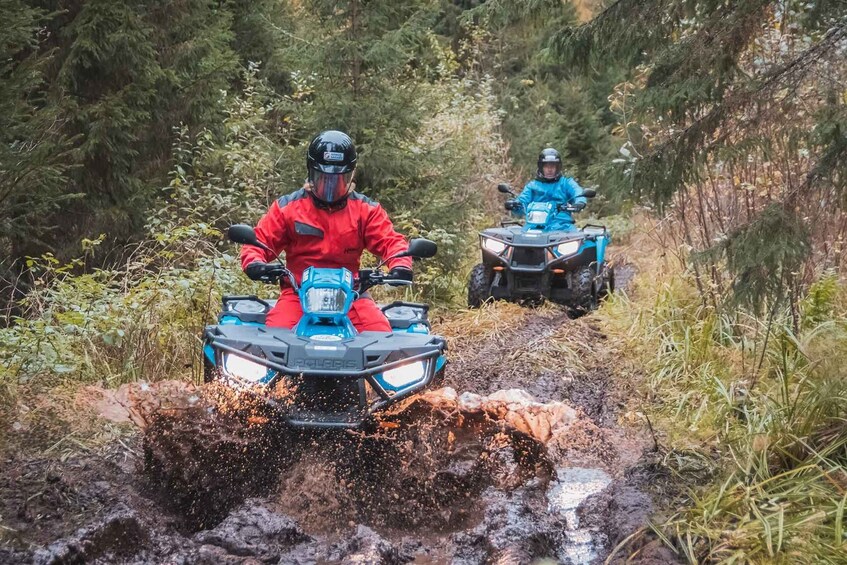 Picture 2 for Activity Istanbul: Belgrad Forest ATV Tour with Ziplining Option