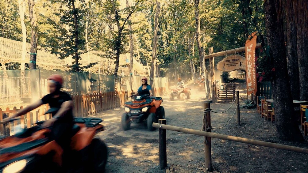 Picture 7 for Activity Istanbul: Belgrad Forest ATV Tour with Ziplining Option
