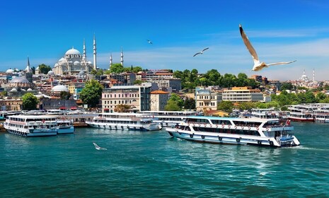 Istanbul: Guided Bosphorus Cruise & Golden Horn Bus Tour