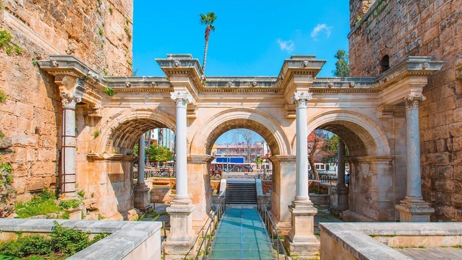 Side: Antalya City Tour With Boat Trip & Waterfall