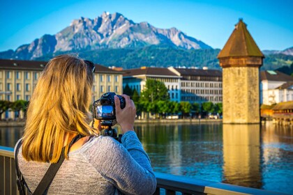 Lucerne: visite photographique essentielle de 3 heures