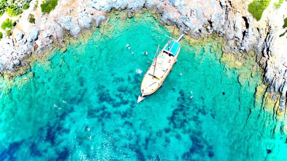 Picture 6 for Activity Cesme: Small Group Boat Tour with Open Buffet Lunch