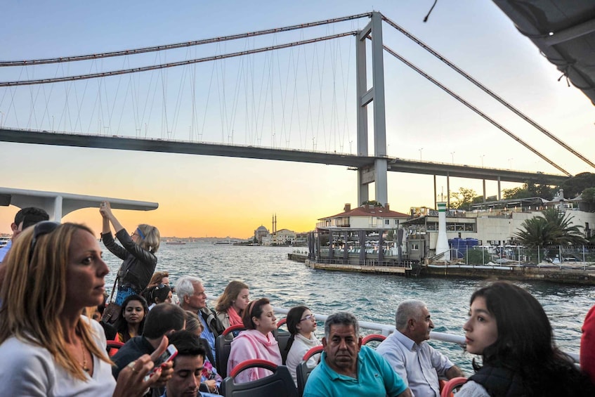 Picture 2 for Activity Istanbul: Bosphorus Cruise w/Audio Guide and Sunset Option