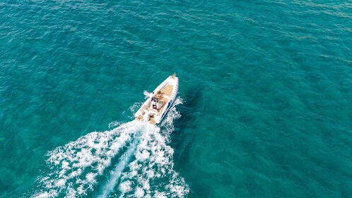 Von Cala Domestica: Halbtagestour mit dem Schlauchboot nach Porto Flavia