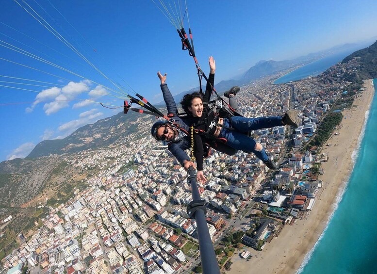 Picture 7 for Activity From City of Side: Alanya Tandem Paragliding w/ Beach Visit