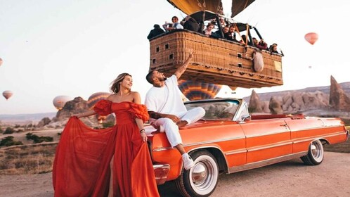 Cappadocia Classic Car Tour et Photoshoot et 1 Robe de location