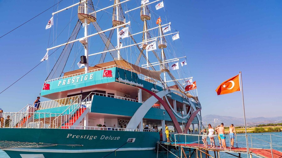 City of Side: Sightseeing Cruise w/ Swim Stops & Foam Party