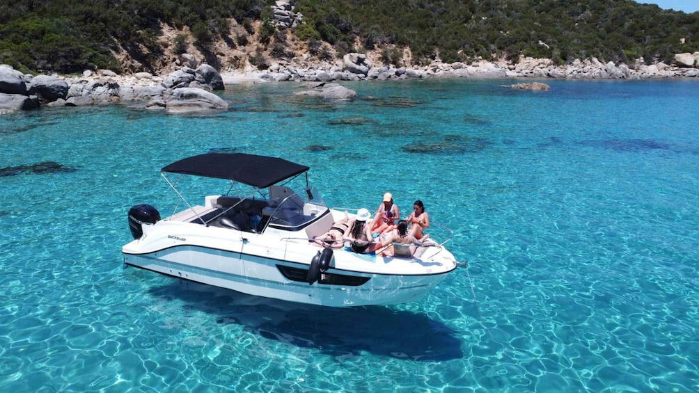 From Villasimius: private boat tour