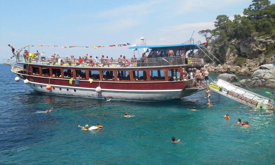 Picture 10 for Activity Marmaris Boat Trip Lunch & Unlimited Soft & Alcoholic Drinks