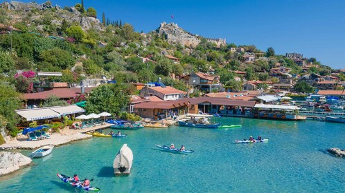 Fra Kas: Guidet tur med havkajakk i Kekova