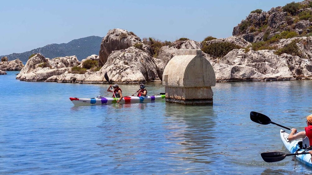 Picture 1 for Activity From Kas: Guided Kekova Sea Kayaking Tour