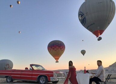 Nevsehir : Visite en voiture classique de Cappadoce avec séance photo