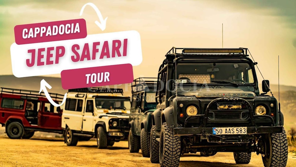 Picture 6 for Activity Cappadocia: 4x4 Jeep Safari Sunset and Sunrise