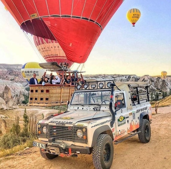 Picture 8 for Activity Cappadocia: 4x4 Jeep Safari Sunset and Sunrise