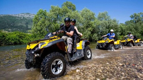 Antalya: Super Combo Quad, Buggy, Rafting & Zipline mit Mittagessen