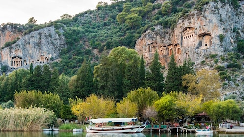 Dalyan: Privat halvdagstur i Dalyan-flodbåd med mudderbad