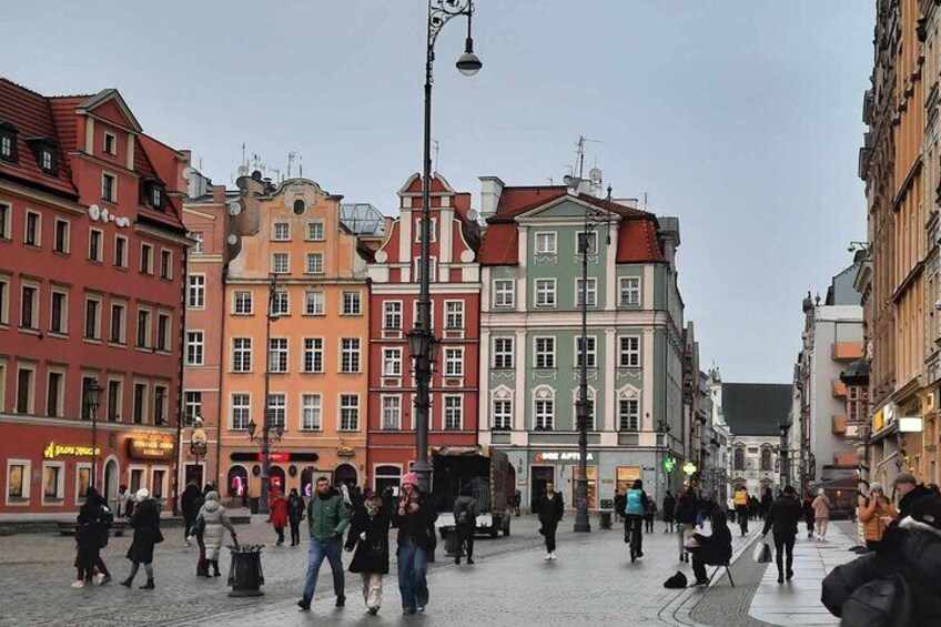 Private Quick Wrocław Walking Tour of Old Town