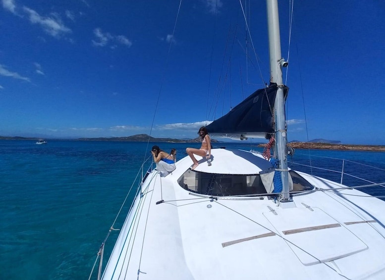 Picture 3 for Activity From Olbia: Tavolara or Cala Moresca Catamaran Tour