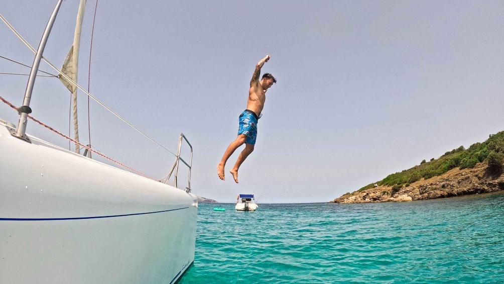 Picture 10 for Activity From Olbia: Tavolara or Cala Moresca Catamaran Tour