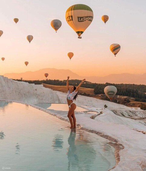 Picture 11 for Activity From Antalya: Pamukkale Hot Air Balloon Flight with Lunch