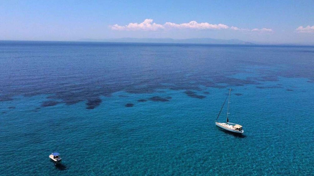 From Cagliari: Full Day Sailing at Mari Pintau