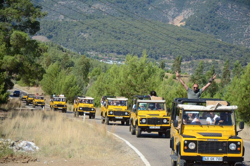 Picture 1 for Activity Fethiye: Jeep Safari Tour with Lunch and Natural Mud Bath