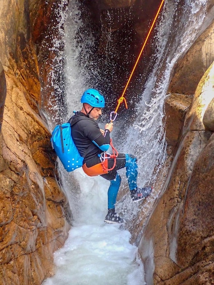 Picture 2 for Activity San Teodoro: Canyoning in Rio Pitrisconi with 4X4 transfer