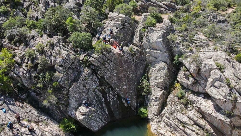 Picture 11 for Activity San Teodoro: Canyoning in Rio Pitrisconi with 4X4 transfer