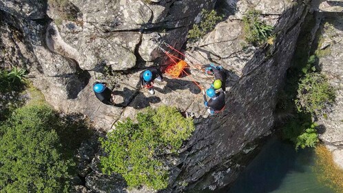 San Teodoro : Canyoning dans le Rio Pitrisconi avec transfert en 4X4