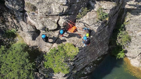 San Teodoro : Canyoning à Rio Pitrisconi avec transfert 4X4