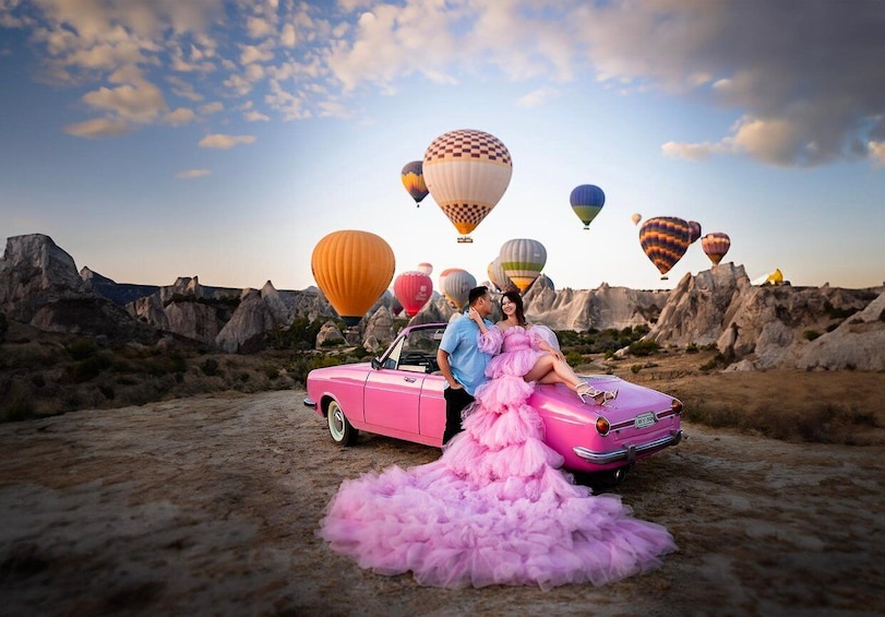 Picture 1 for Activity Cappadocia: Photo shoot with classic car