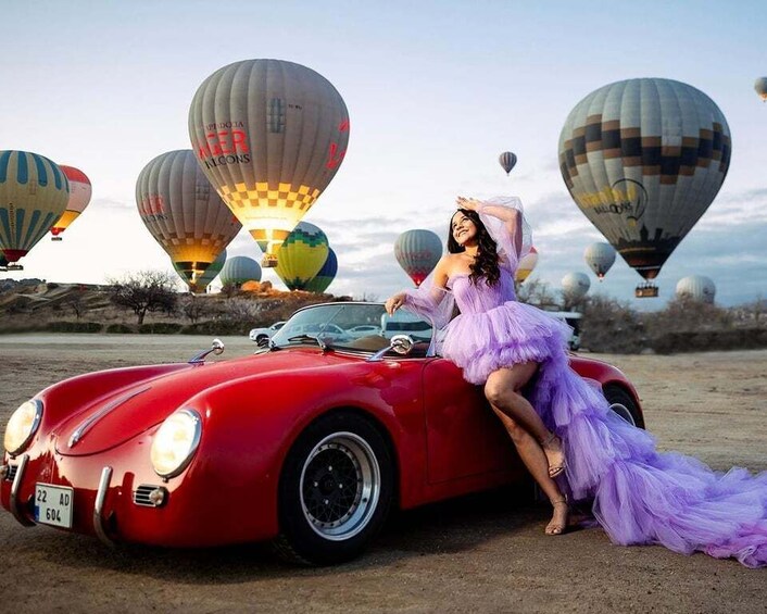 Picture 3 for Activity Cappadocia: Photo shoot with classic car