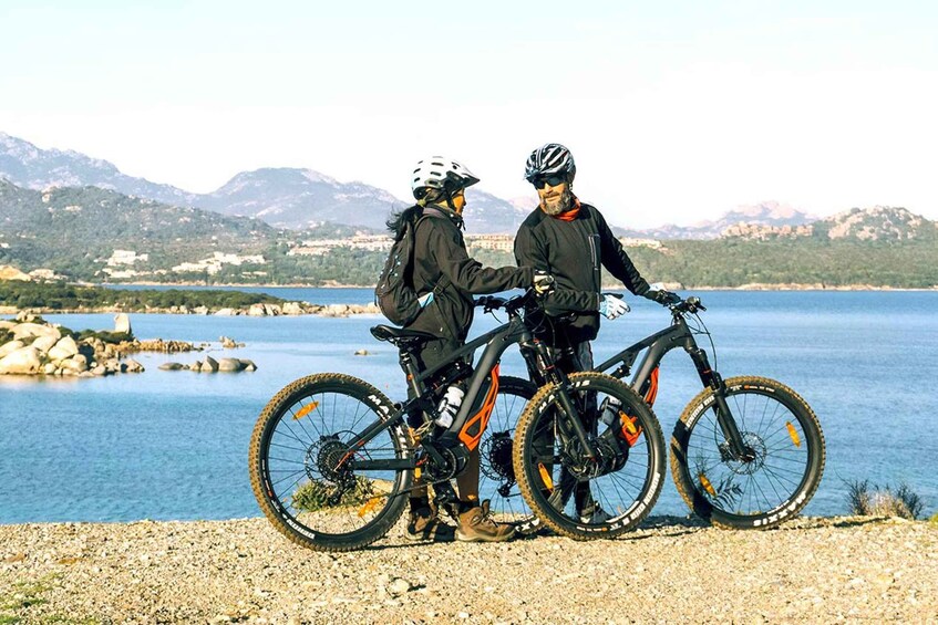 Picture 6 for Activity Golfo Aranci: Capo Figari premium e-bike tour Ducati e-bikes