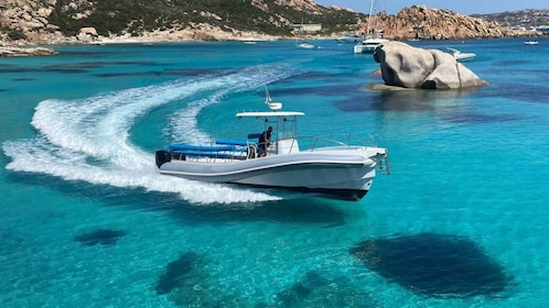 Desde Santa Teresa Gallura: Excursión privada en maxi dinghy