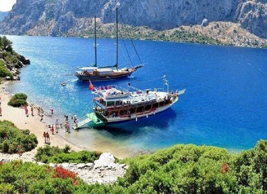 De Marmaris : Voyage en bateau de la côte égéenne turque avec déjeuner