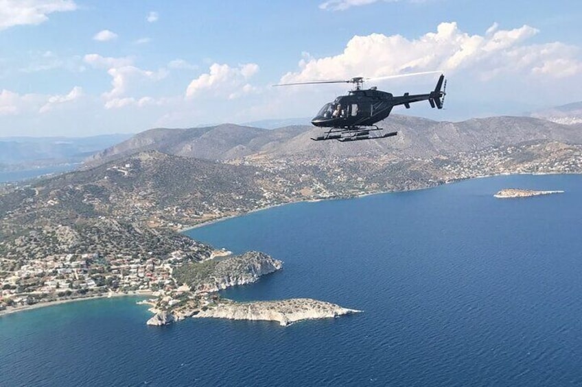 Athens Helicopter Sightseeing Tour | Private