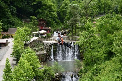 Istanbul: Sapancan kierros, köysirata, Quad ja Zipline (köysirata)