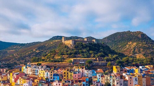 Vanuit Alghero: panoramische tour van Bosa