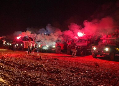 Alanya: Tur Kombo Safari Malam Dengan Restoran & Penari Perut